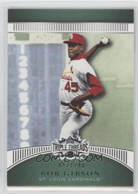 2010 Topps Triple Threads - [Base] - Emerald #119 - Bob Gibson /240