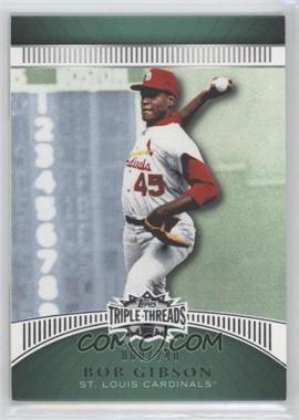 2010 Topps Triple Threads - [Base] - Emerald #119 - Bob Gibson /240