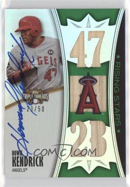 2010 Topps Triple Threads - [Base] - Emerald #159 - Rising Stars - Howie Kendrick /50