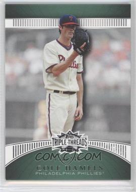 2010 Topps Triple Threads - [Base] - Emerald #52 - Cole Hamels /240