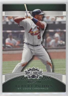 2010 Topps Triple Threads - [Base] - Emerald #7 - Albert Pujols /240