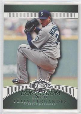 2010 Topps Triple Threads - [Base] - Emerald #70 - Felix Hernandez /240