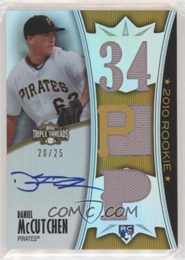 2010 Topps Triple Threads - [Base] - Gold #155 - Rising Stars - Daniel McCutchen /25