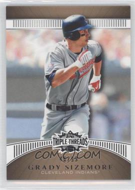 2010 Topps Triple Threads - [Base] - Gold #76 - Grady Sizemore /99