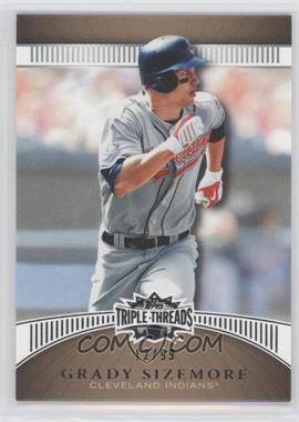 2010 Topps Triple Threads - [Base] - Gold #76 - Grady Sizemore /99