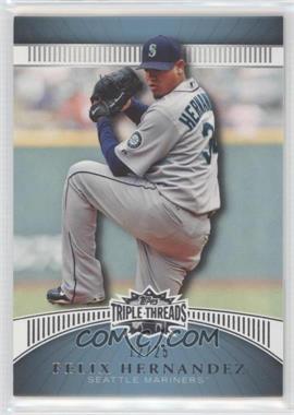 2010 Topps Triple Threads - [Base] - Sapphire #70 - Felix Hernandez /25