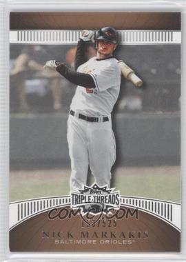 2010 Topps Triple Threads - [Base] - Sepia #100 - Nick Markakis /525