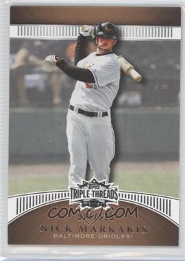 2010 Topps Triple Threads - [Base] - Sepia #100 - Nick Markakis /525