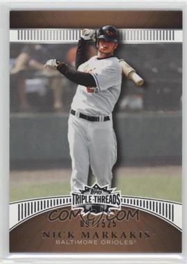 2010 Topps Triple Threads - [Base] - Sepia #100 - Nick Markakis /525