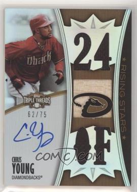 2010 Topps Triple Threads - [Base] - Sepia #132 - Rising Stars - Chris Young /75