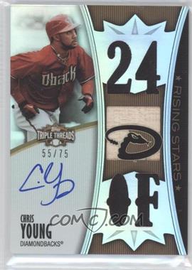 2010 Topps Triple Threads - [Base] - Sepia #132 - Rising Stars - Chris Young /75