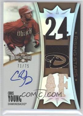2010 Topps Triple Threads - [Base] - Sepia #132 - Rising Stars - Chris Young /75