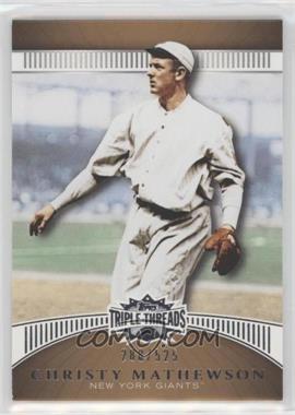 2010 Topps Triple Threads - [Base] - Sepia #25 - Christy Mathewson /525