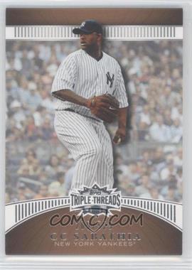 2010 Topps Triple Threads - [Base] - Sepia #50 - CC Sabathia /525