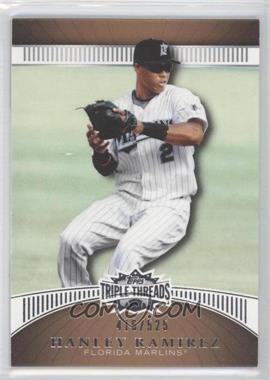 2010 Topps Triple Threads - [Base] - Sepia #60 - Hanley Ramirez /525