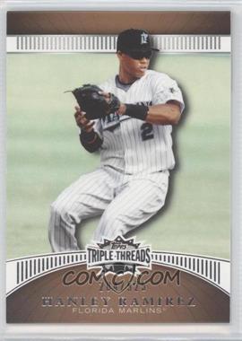 2010 Topps Triple Threads - [Base] - Sepia #60 - Hanley Ramirez /525