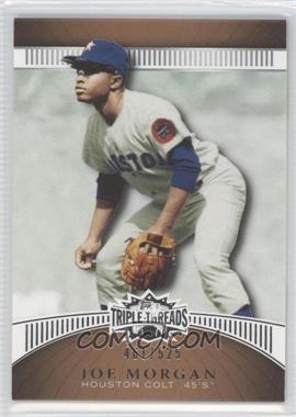 2010 Topps Triple Threads - [Base] - Sepia #78 - Joe Morgan /525