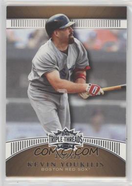 2010 Topps Triple Threads - [Base] - Sepia #91 - Kevin Youkilis /525