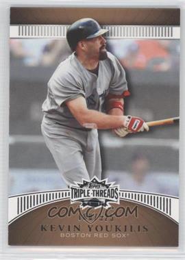 2010 Topps Triple Threads - [Base] - Sepia #91 - Kevin Youkilis /525