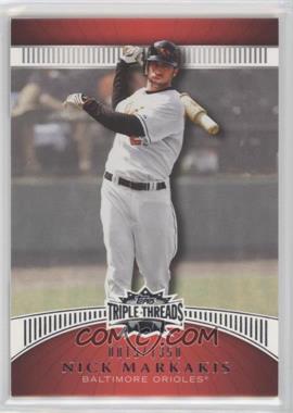 2010 Topps Triple Threads - [Base] #100 - Nick Markakis /1350