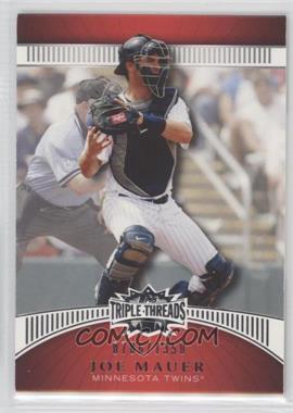 2010 Topps Triple Threads - [Base] #105 - Joe Mauer /1350