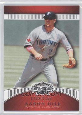 2010 Topps Triple Threads - [Base] #110 - Aaron Hill /1350