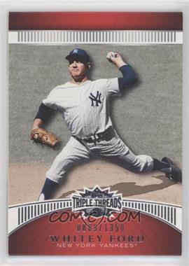 2010 Topps Triple Threads - [Base] #114 - Whitey Ford /1350