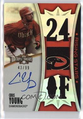 2010 Topps Triple Threads - [Base] #132 - Rising Stars - Chris Young /99