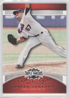 2010 Topps Triple Threads - [Base] #41 - Johan Santana /1350