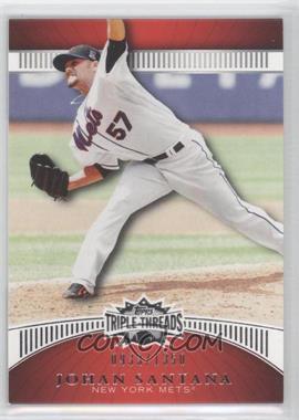 2010 Topps Triple Threads - [Base] #41 - Johan Santana /1350