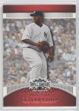 2010 Topps Triple Threads - [Base] #50 - CC Sabathia /1350