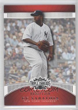 2010 Topps Triple Threads - [Base] #50 - CC Sabathia /1350