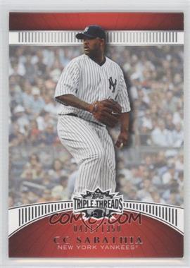 2010 Topps Triple Threads - [Base] #50 - CC Sabathia /1350