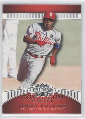 2010 Topps Triple Threads - [Base] #69 - Jimmy Rollins /1350