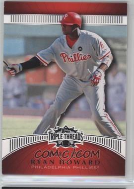 2010 Topps Triple Threads - [Base] #72 - Ryan Howard /1350