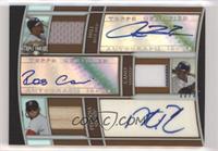 Aaron Hill, Robinson Cano, Dustin Pedroia #/27