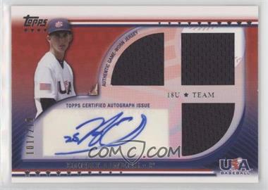 2010 Topps USA Baseball Team - Autograph Relics #USAAR-HO - Henry Owens /219