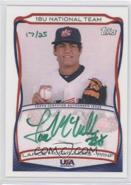 2010 Topps USA Baseball Team - Autographs - Green Ink #A-15 - Lance McCullers /25