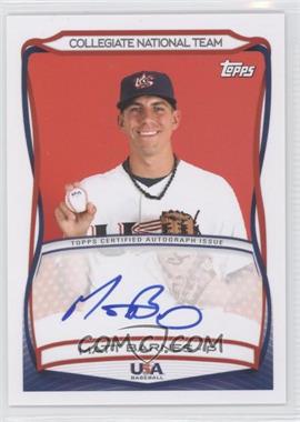 2010 Topps USA Baseball Team - Autographs #A-22 - Matt Barnes