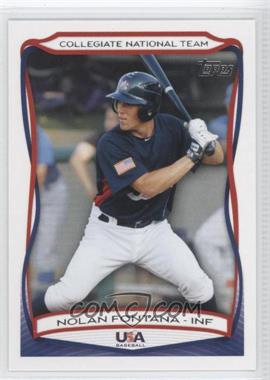 2010 Topps USA Baseball Team - [Base] #USA-28 - Nolan Fontana