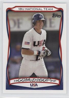 2010 Topps USA Baseball Team - [Base] #USA-3 - Nicky Delmonico