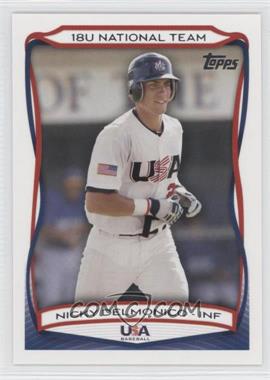 2010 Topps USA Baseball Team - [Base] #USA-3 - Nicky Delmonico