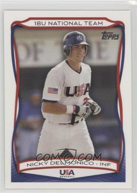 2010 Topps USA Baseball Team - [Base] #USA-3 - Nicky Delmonico