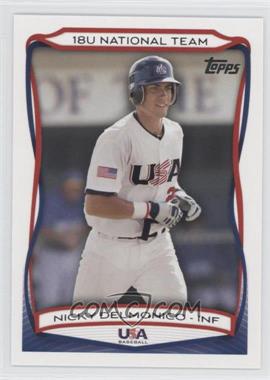 2010 Topps USA Baseball Team - [Base] #USA-3 - Nicky Delmonico