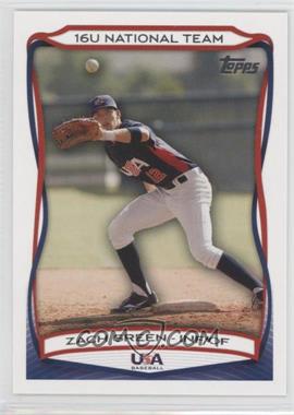 2010 Topps USA Baseball Team - [Base] #USA-53 - Zach Green