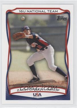 2010 Topps USA Baseball Team - [Base] #USA-53 - Zach Green