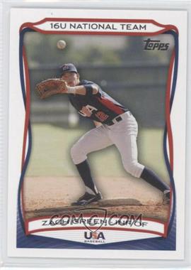 2010 Topps USA Baseball Team - [Base] #USA-53 - Zach Green