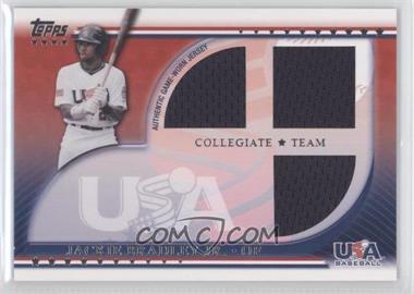 2010 Topps USA Baseball Team - Relics #USAR-JB - Jackie Bradley Jr.