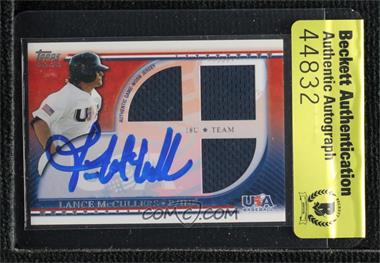 2010 Topps USA Baseball Team - Relics #USAR-LM - Lance McCullers [BAS Authentic]