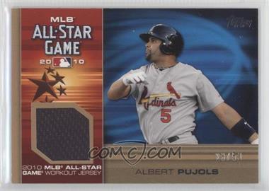 2010 Topps Update Series - All-Star Stitches Relics - Gold #AS-APU - Albert Pujols /50